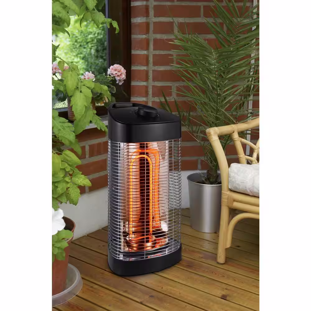EnerG+ 1200-Watt Infrared Portable Outdoor Oscillating Electric Patio Heater