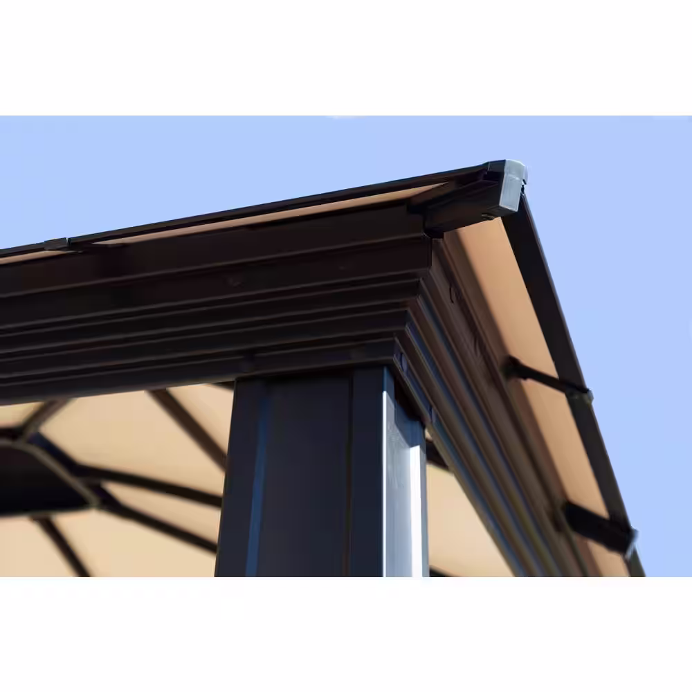 Paragon Outdoor Cambridge 12 ft. x 16 ft. Aluminum Hard Top Gazebo