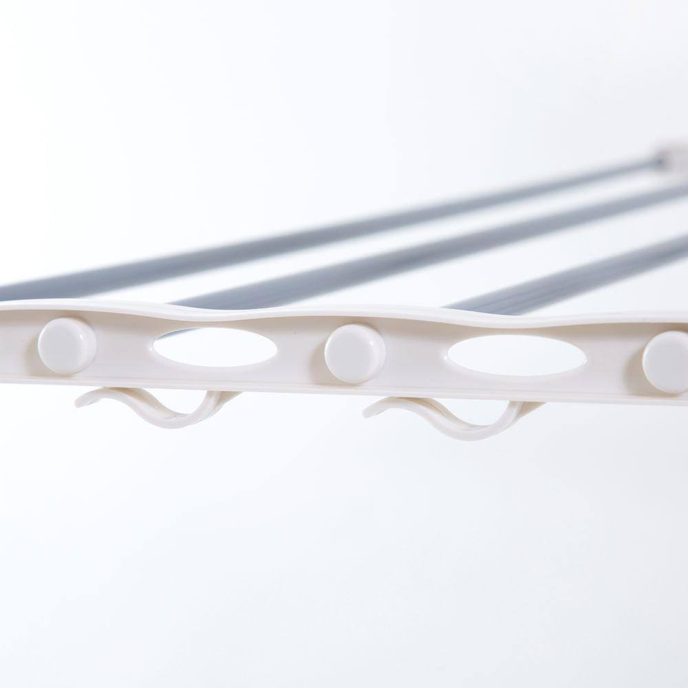 Everyday Home Rolling Stainless Steel Drying Rack