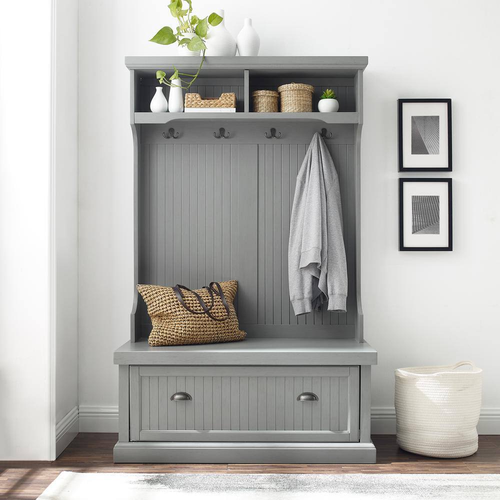 CROSLEY FURNITURE Seaside Gray Hall Tree