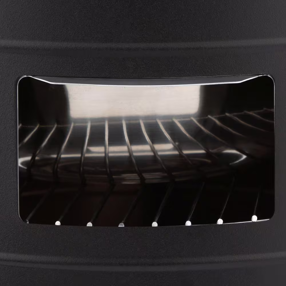 Americana Double Grid Charcoal Water Smoker in Black