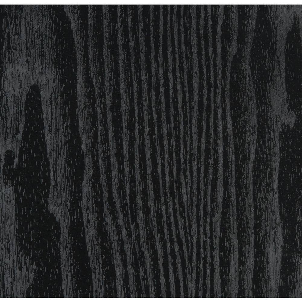 Atlantic 8.47 in. x 23.46 in. x 8.47 in. Black Wood Infiniti Modular Shelf (2-Pack)