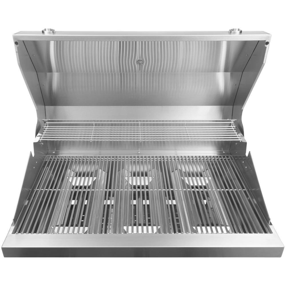 Fuego Premium 3-Burner Natural Gas Grill in 304 Stainless Steel