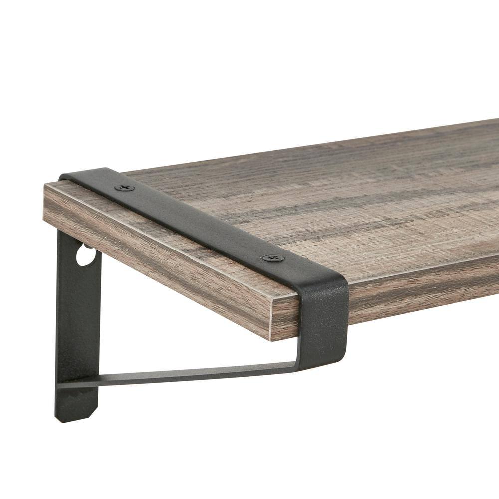 DANYA B Capri Shelves with Brackets (Set of 3)