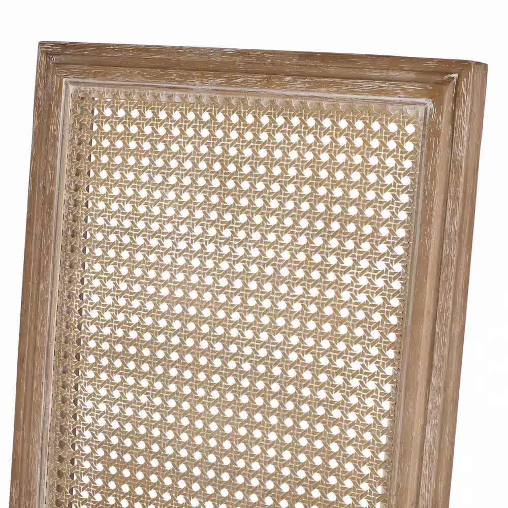 Noble House Beckstrom Light Gray and Natural Upholstered Dining Chair (Set of 4)