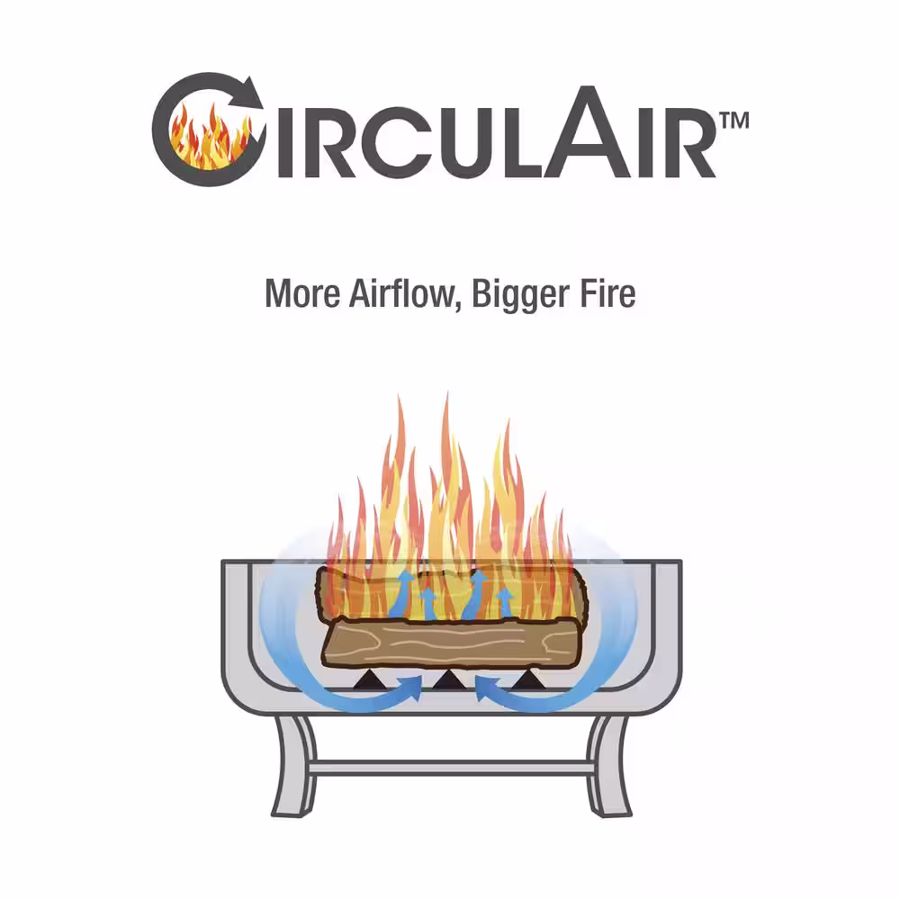 Pleasant Hearth Langston 30 in. Round Deep Bowl Steel Fire Pit in Rubbed Bronze