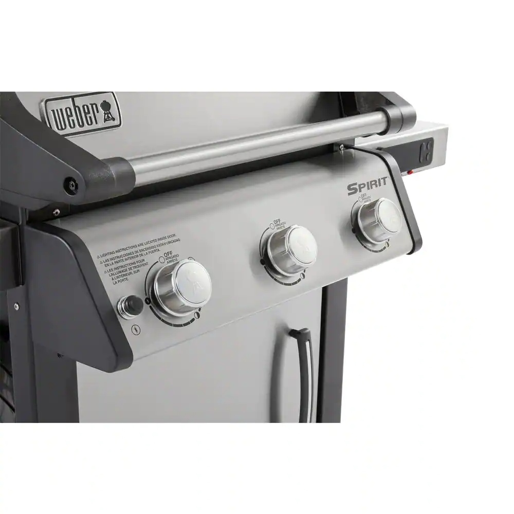 Weber Spirit SX-315 3-Burner Propane Gas Smart Grill in Stainless Steel
