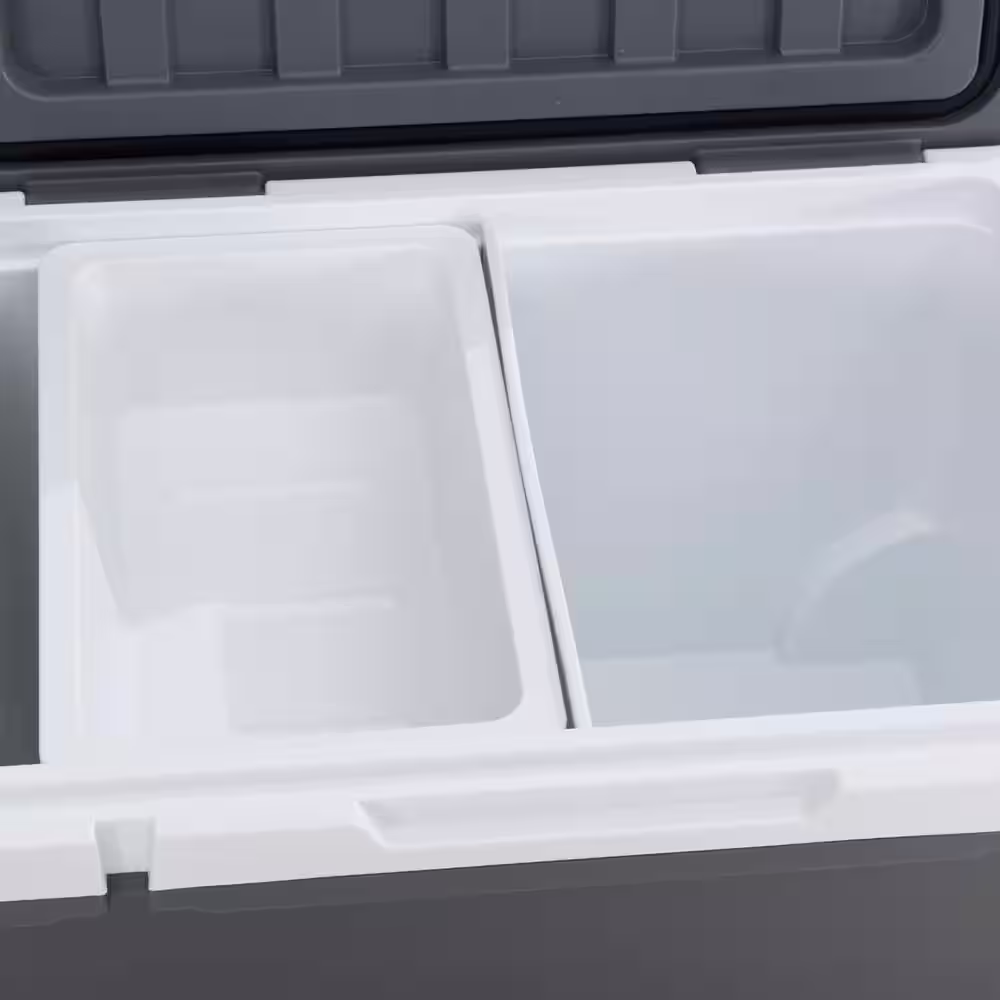 Sunjoy IceCove 60-Quart Solar Cooler - Castlerock Grey