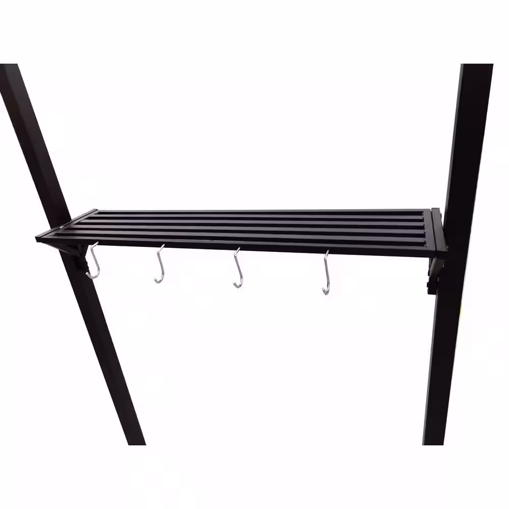 None 8 ft. x 4 ft. Metal Grill Gazebo with Soft Top Canopy and Steel Frame with Hook and Bar Counters, Fabric Mushroom