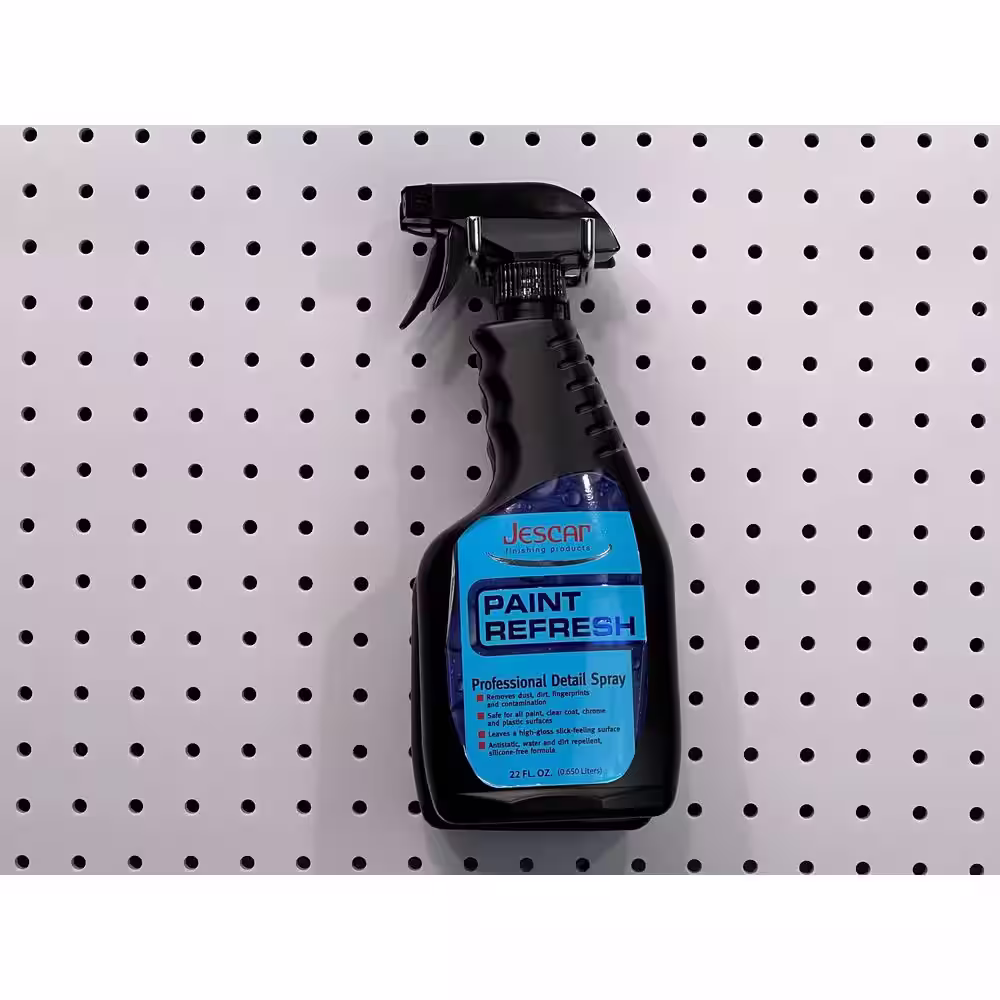 Triton Products 2-3/4 in. Double Rod 80 Degree Bend 1/4 in. Dia Zinc Plated Steel Pegboard Hook (10-Pack)