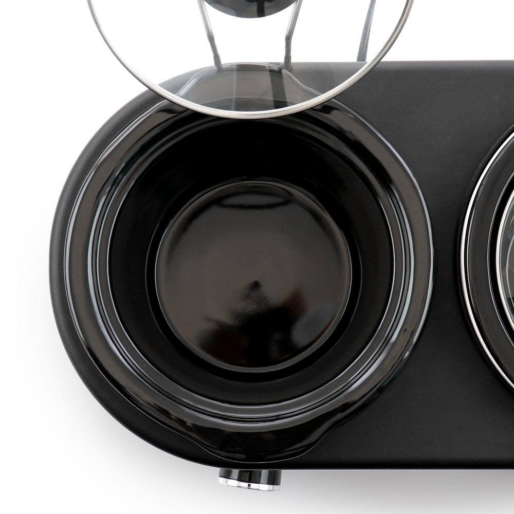 MegaChef MegaChef Dual 1.5 qt. Crock Buffet Slow Cooker