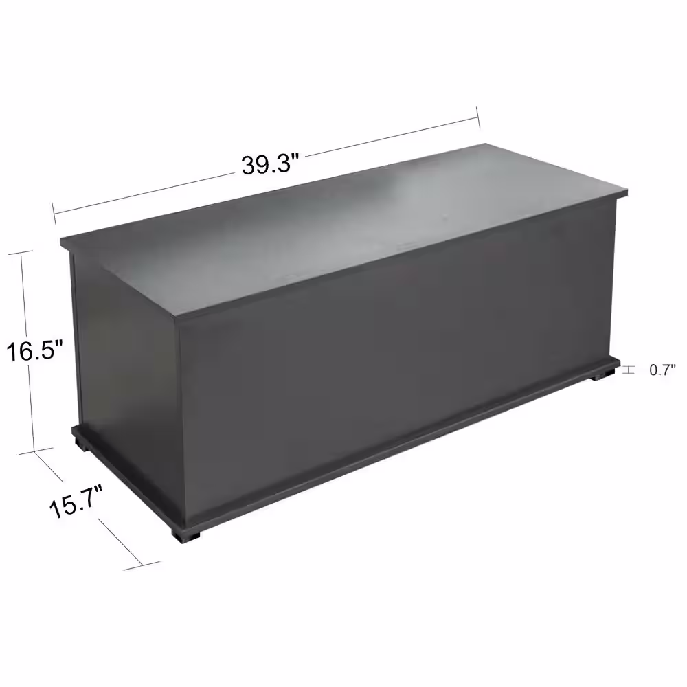 Tidoin 42-Gal. Large Space Storage Box in Gray
