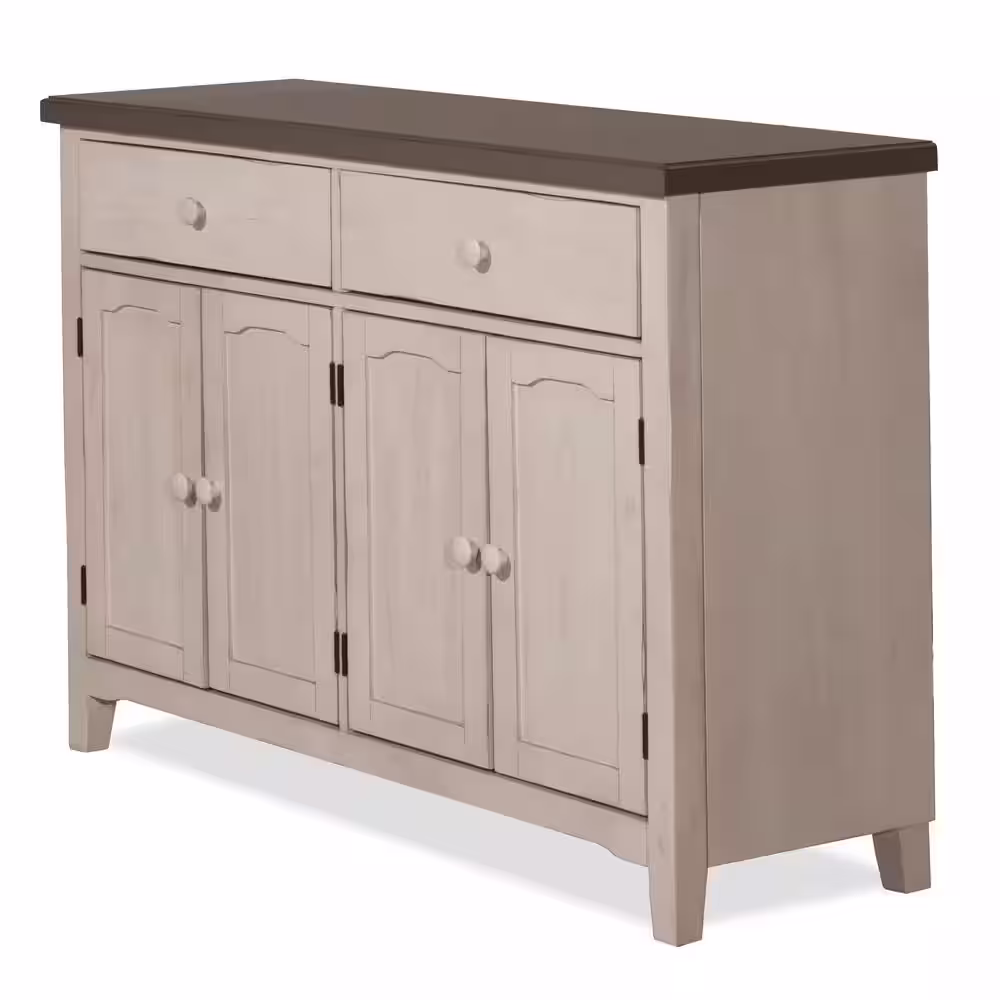 Hillsdale Furniture Clarion Sea White Server