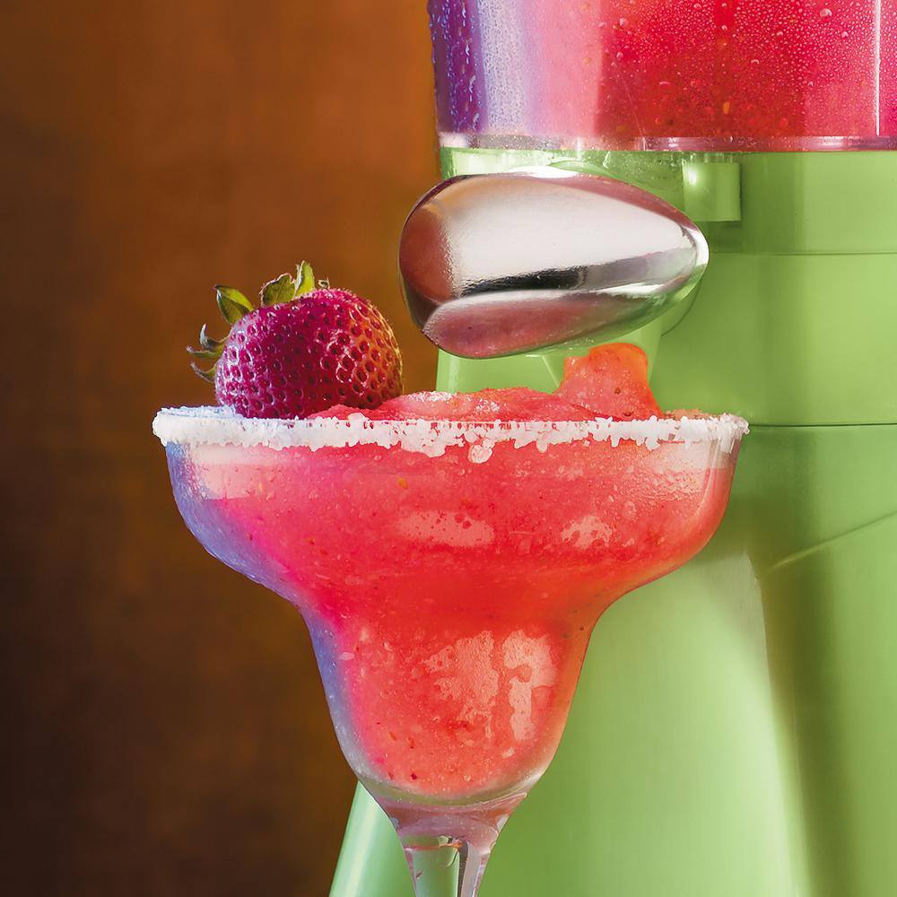 TACO TUESDAY 64 oz. Lime Green Margarita and Ice Crusher Slush Maker