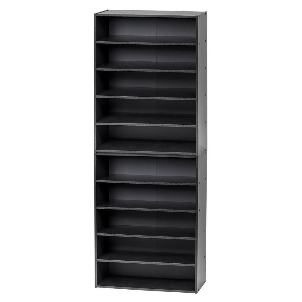 IRIS Black 5-Tier Multi-Purpose Organizer Shelf (23.14 in. L x 11.63 in. W x 31.51 in. H)