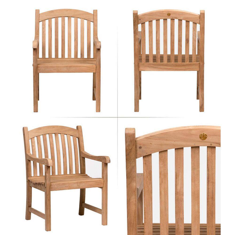 Amazonia Newcastle 9-Piece Teak Patio Dining Set