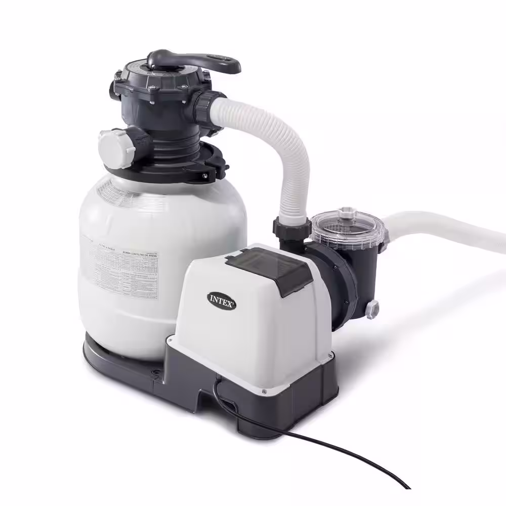 INTEX 24 ft. x 12 ft. x 52 in. Rectangular Ultra XTR Metal Frame Pool with Canopy