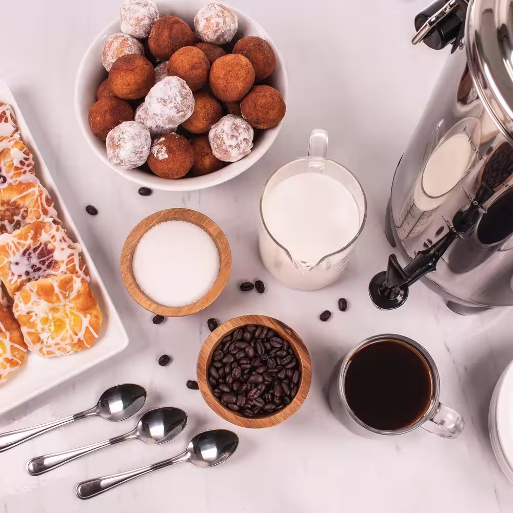 HomeCraft HCCU30SS Quick-Brewing 1000-Watt Automatic Stainless Steel 30-Cup Coffee Urn