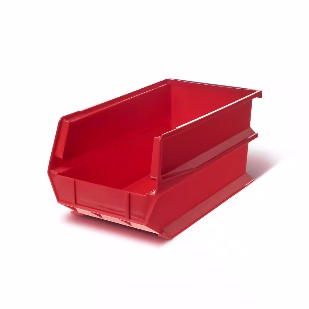 Triton Products 20.25 in. H x 16.5 in. W x 14.75 in. D Red Plastic 6-Cube Organizer