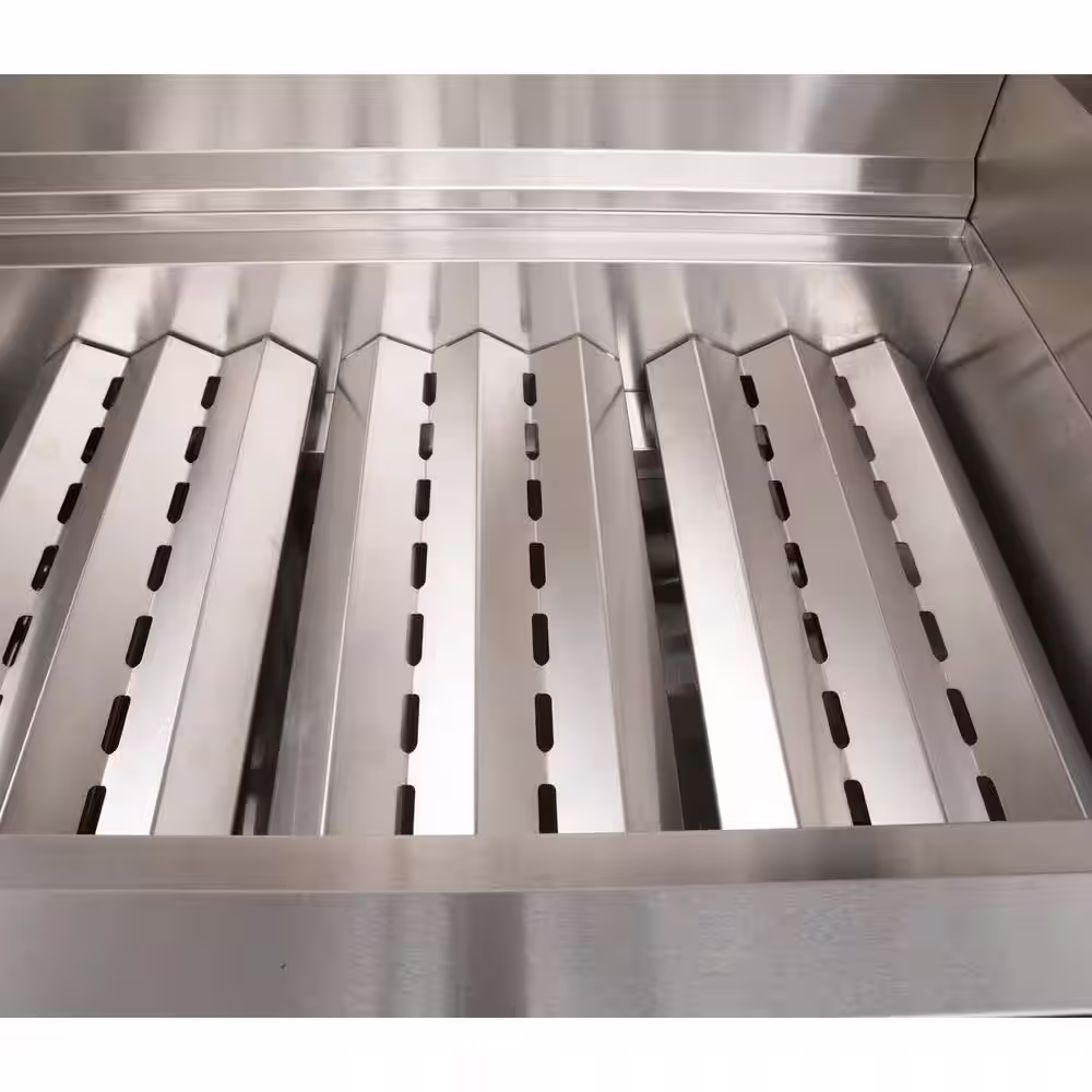 NewAge Products 40 in. 4-Burner Natural Gas Grill in Stainless Steel