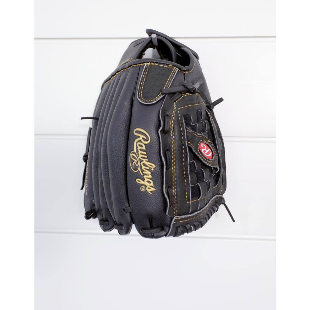 CROWNWALL Slatwall 10 lbs. 4 in. Single Hook (12-Pack)