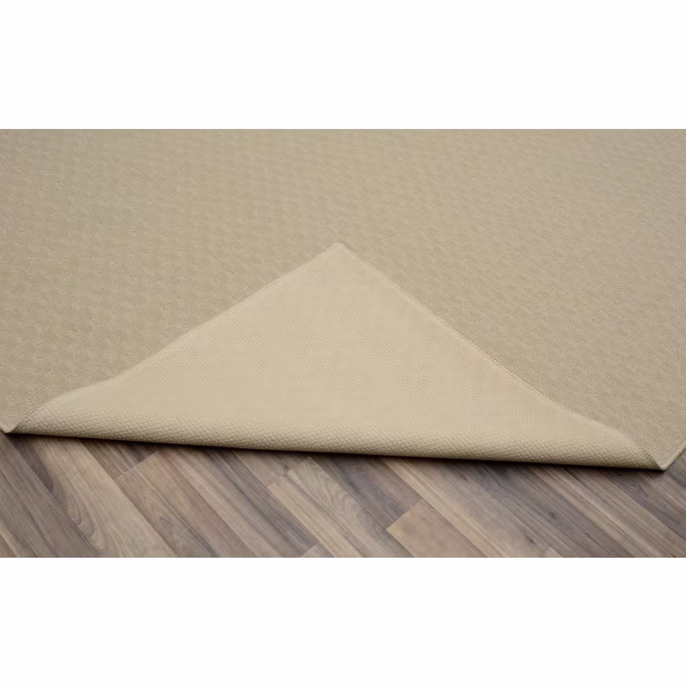 Garland Rug Medallion Tan 3 ft. x 12 ft. Runner Rug