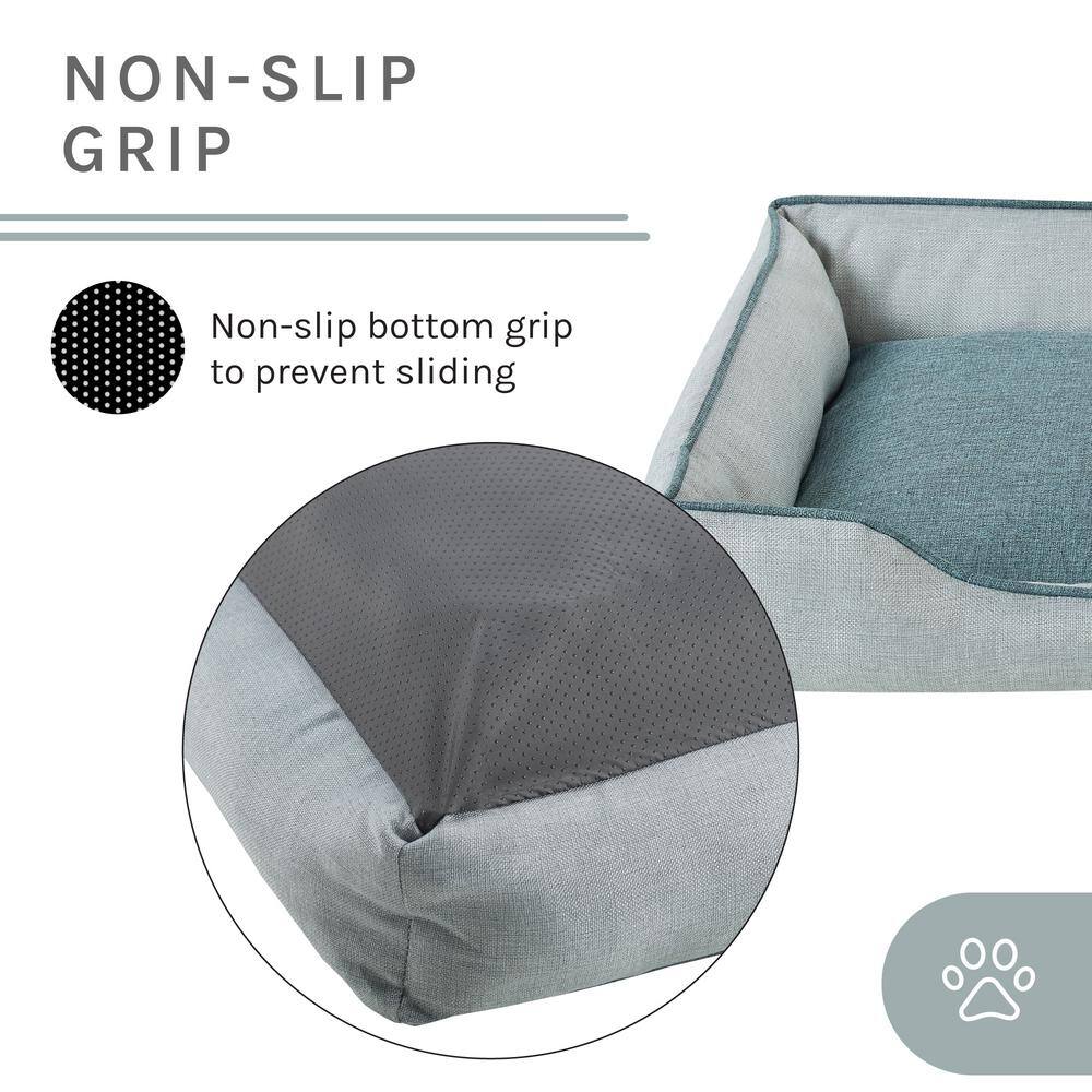 Sam's Pets Arthur Large Gray Dog Bed