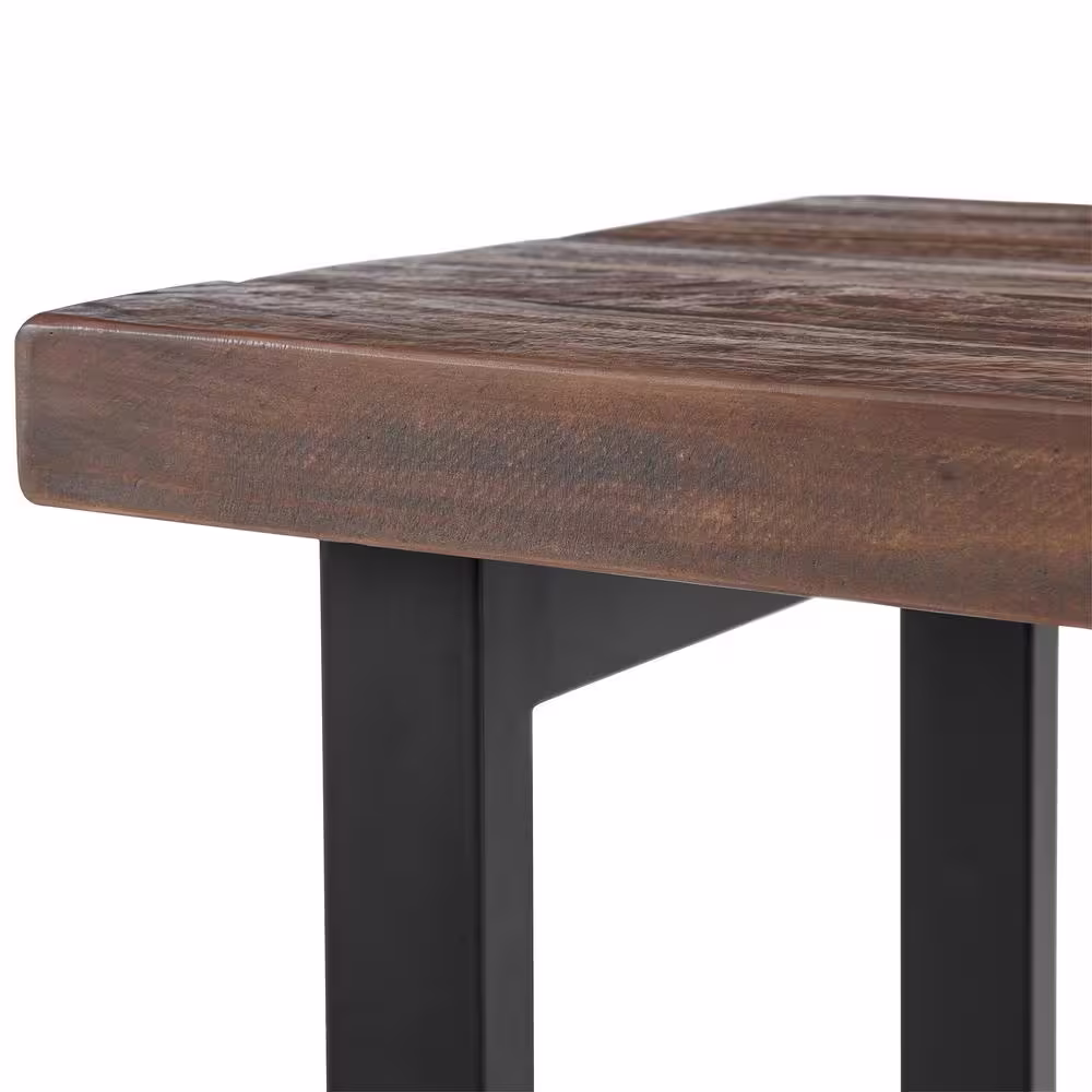 Alaterre Furniture Pomona Rustic Natural End Table