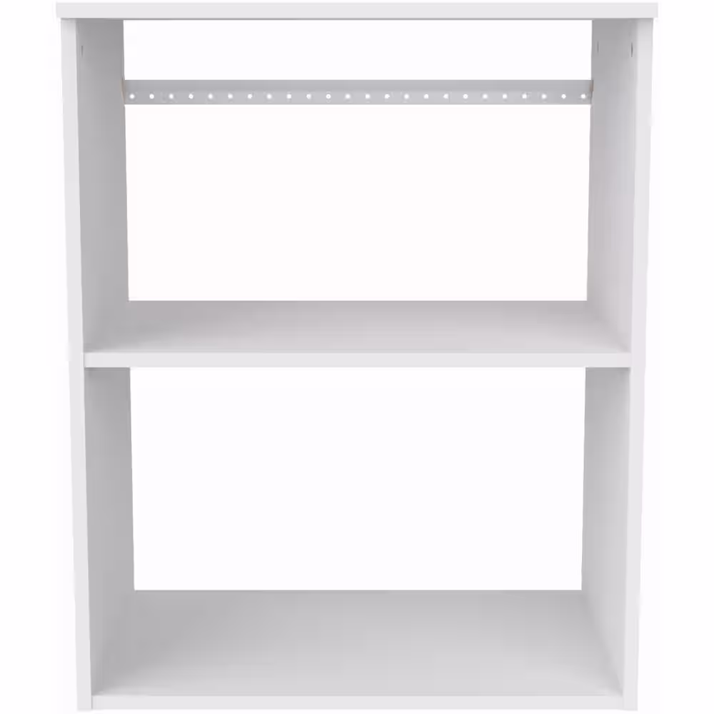 ClosetMaid Style+ 25 in. W White Hanging Wood Closet Tower