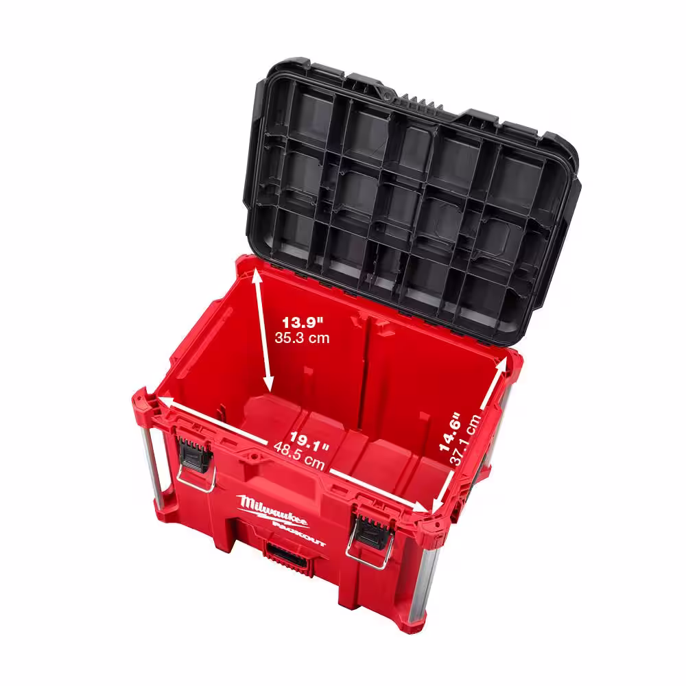 Milwaukee PACKOUT 22 in. 3-Drawer and XL Tool Box