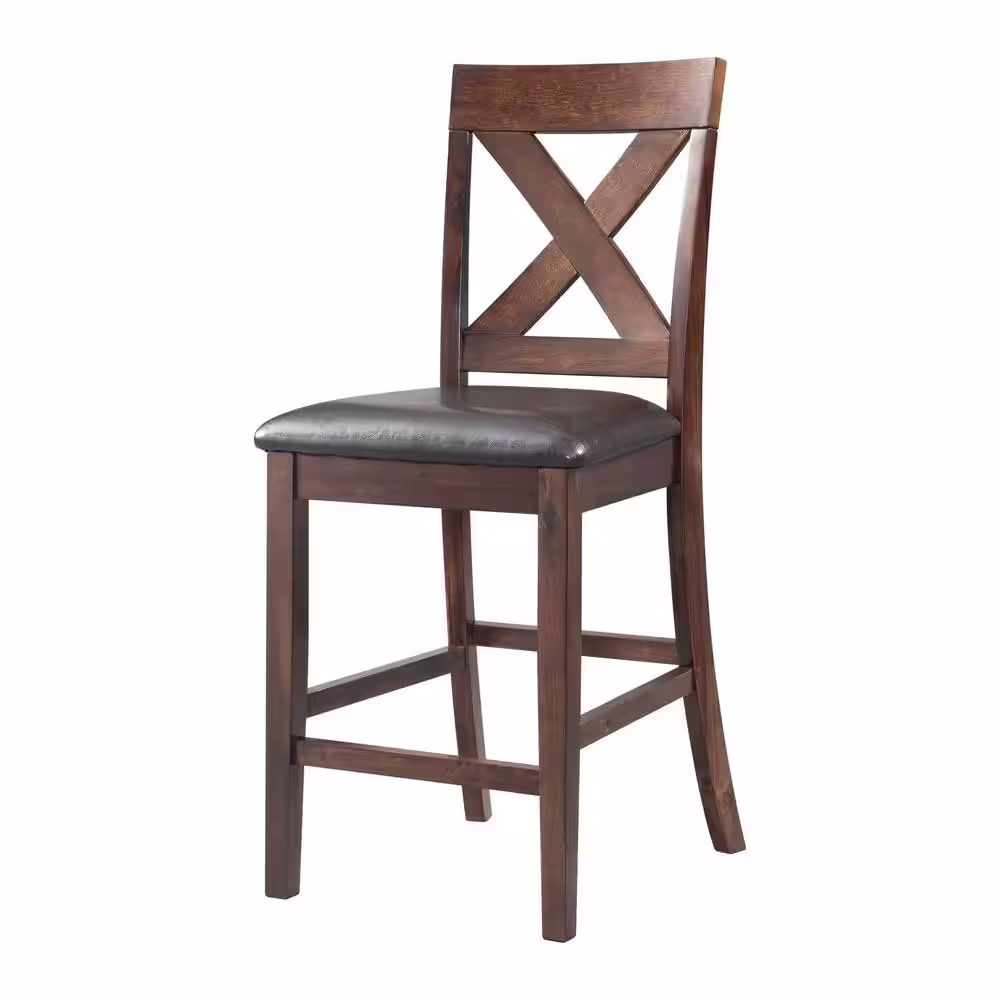 None Alexa 7-Piece Cherry Dining Set