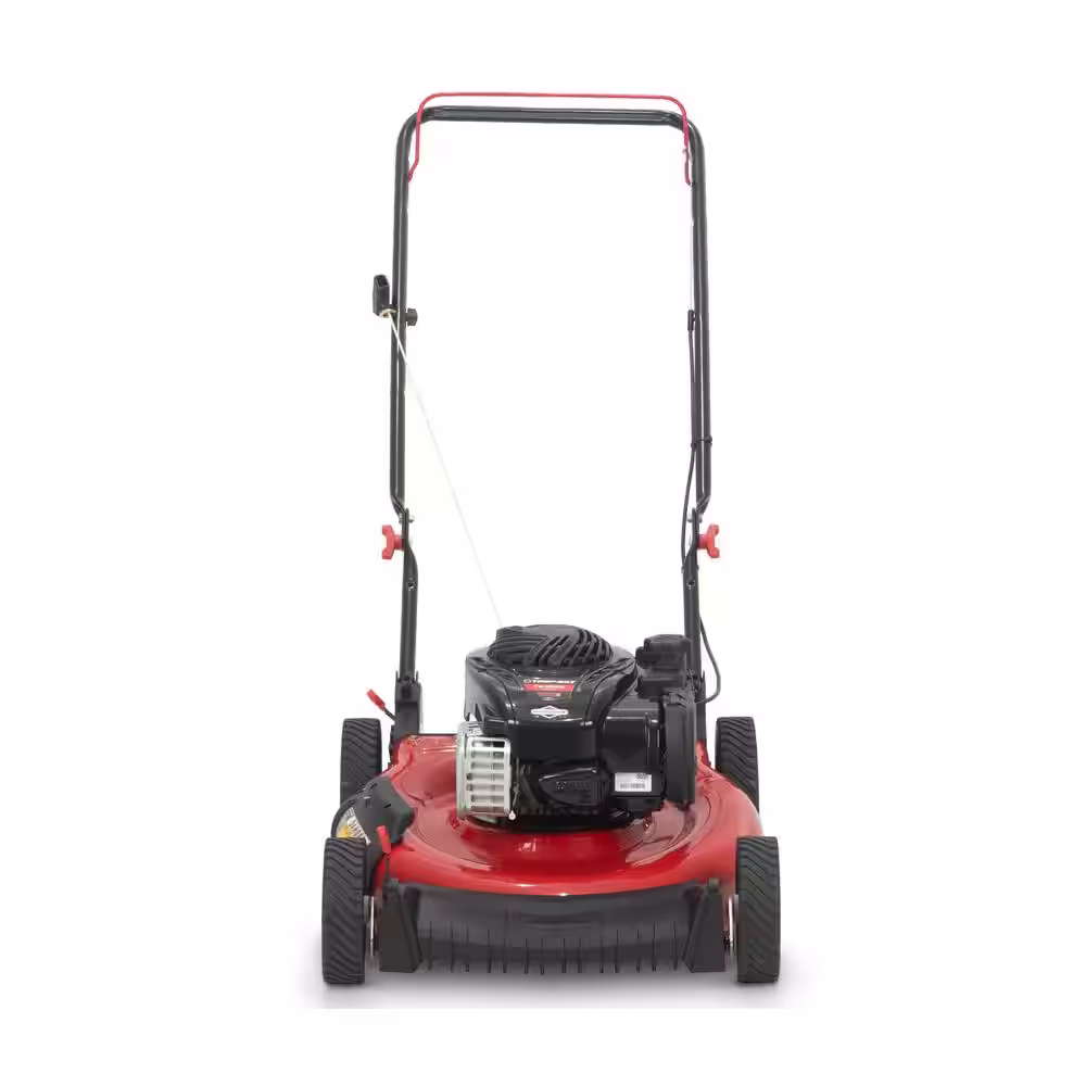 Troy-Bilt 21 in. 140 cc Briggs and Stratton Gas Push Lawn Mower with Mulching Kit Included
