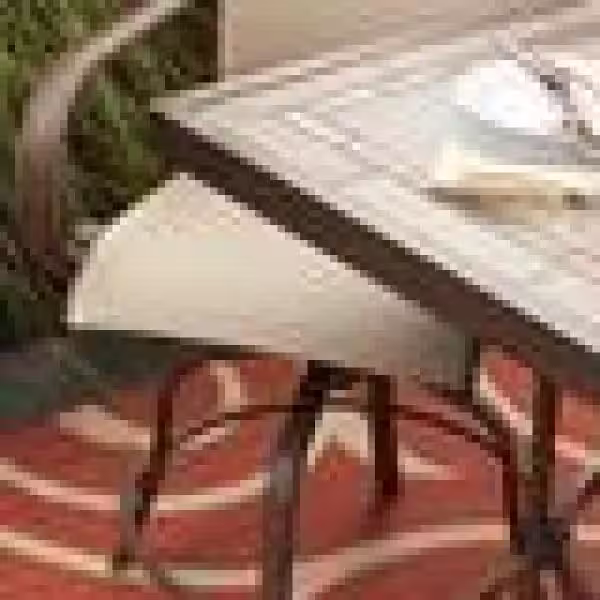 Home Decorators Collection Sun Valley 5-Piece Aluminum Outdoor Patio Bar Height Dining Set in Sunbrella Sling