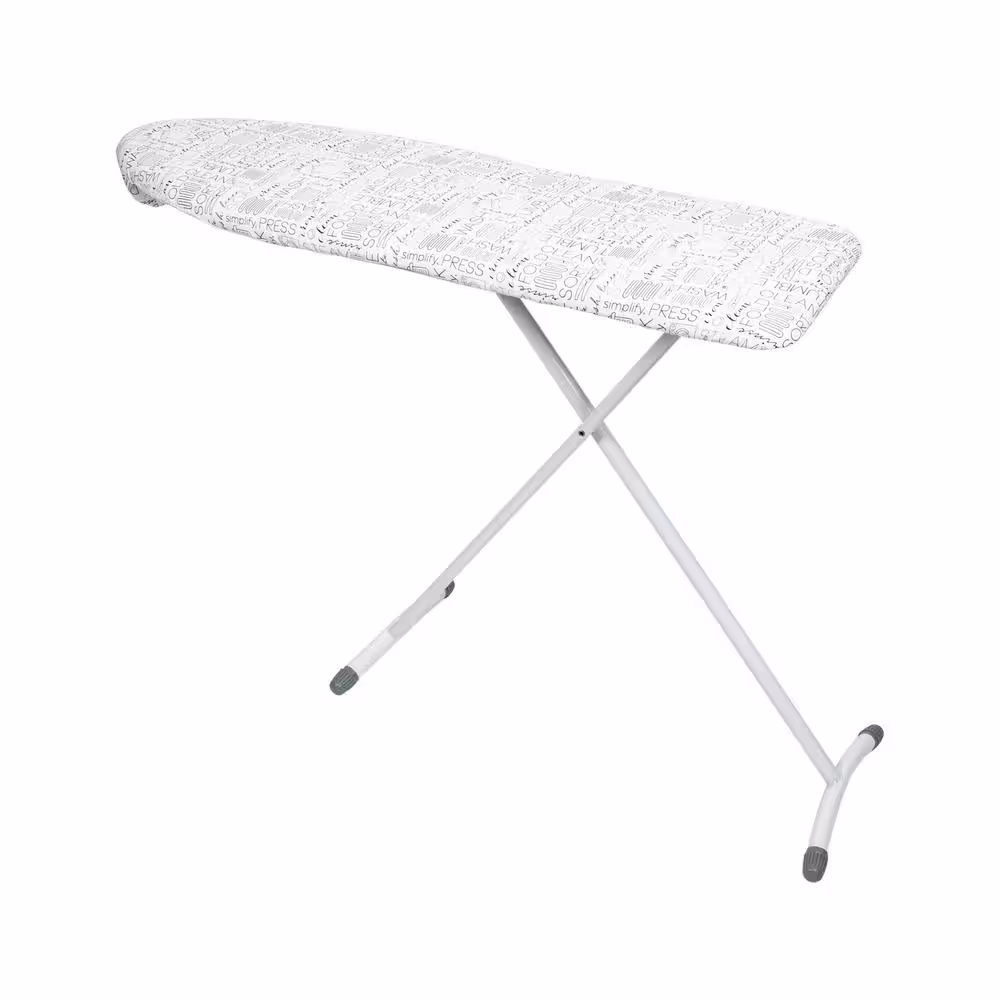 SIMPLIFY Scorch Resistant Ironing Board Cover and Pad in White