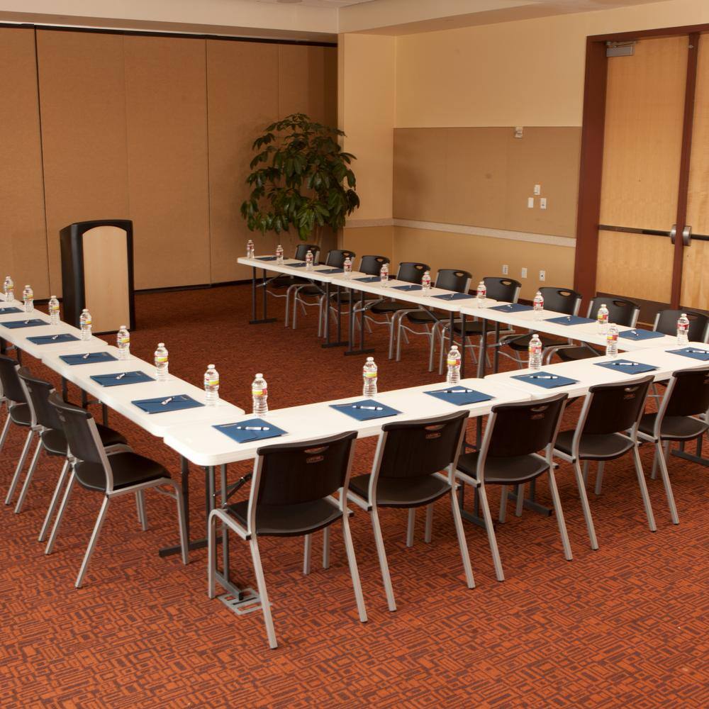 Lifetime 6 ft. Seminar Plastic Commercial Folding Table (Set of 5)