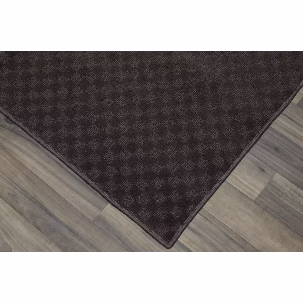 Garland Rug Medallion Mocha 3 ft. x 8 ft. Runner Rug