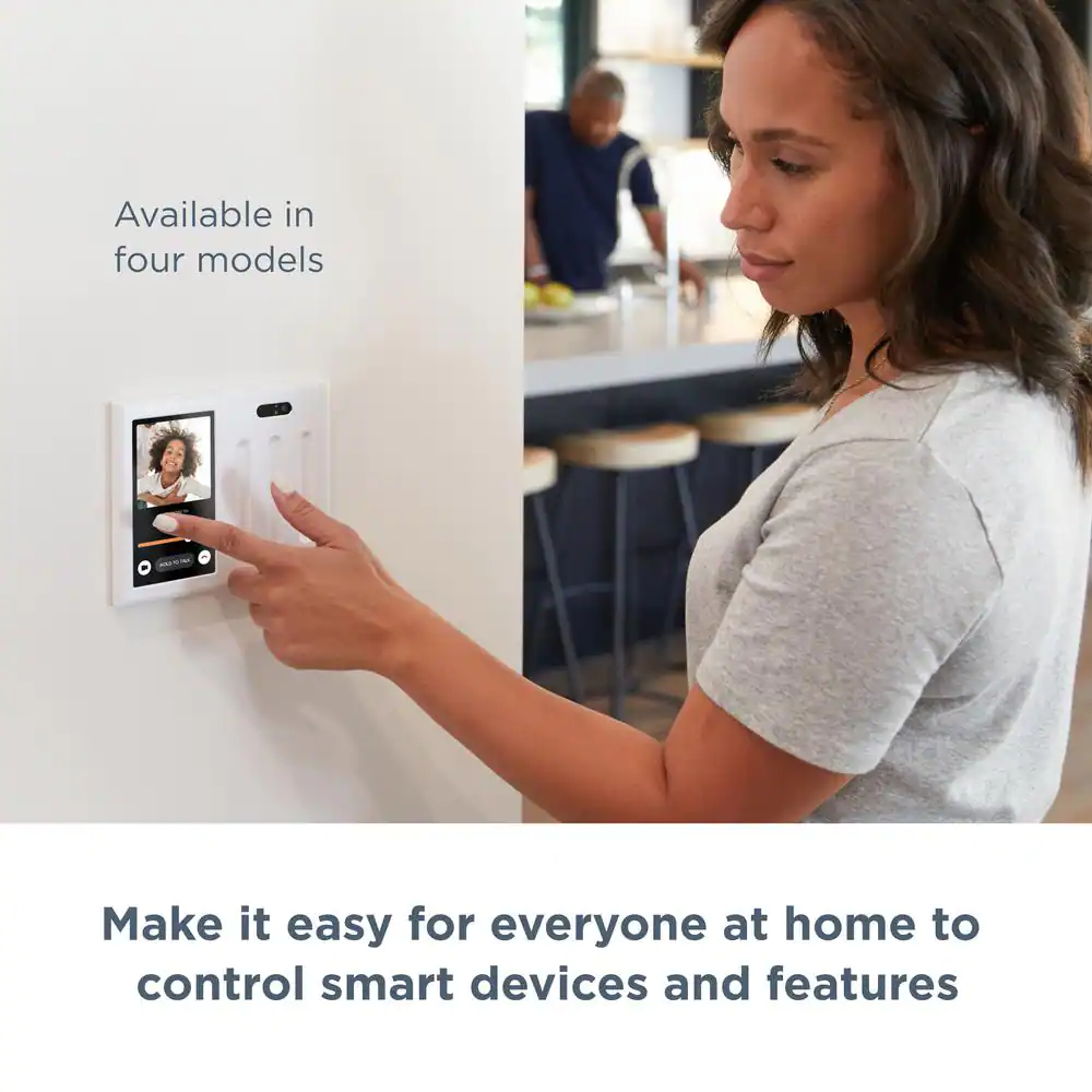 Brilliant Smart Home Control 4-Switch Panel - Alexa, Google Assistant, Apple Homekit, Ring, Sonos and More
