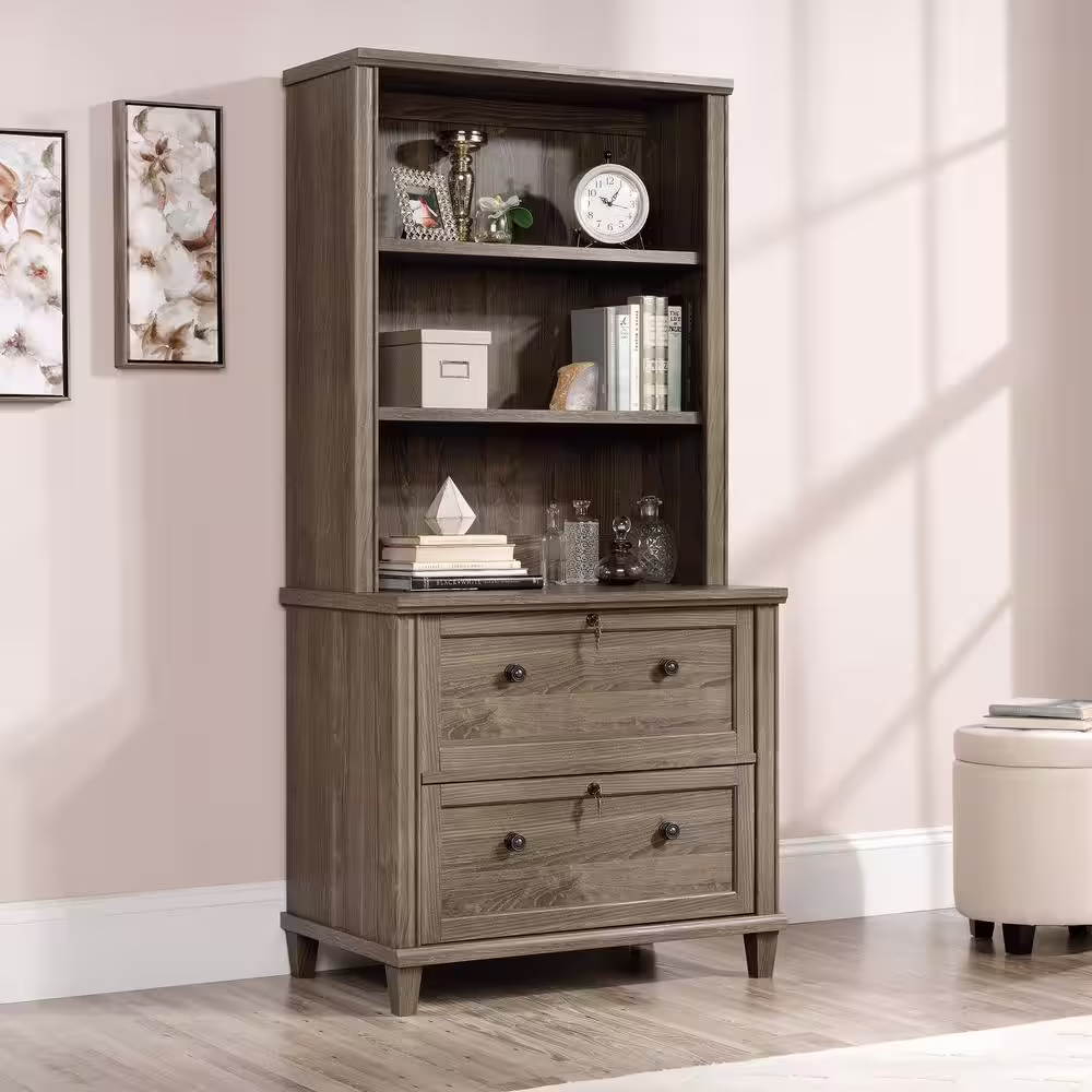 SAUDER Hammond Emery Oak Lateral File