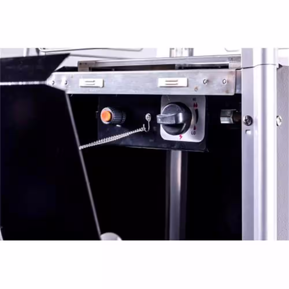 None 40,000 BTU Steel Propane Quartz Glass Tube Patio Heater Visual Flame Heater in Brown