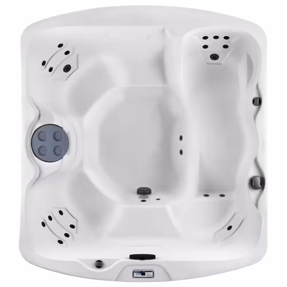 Lifesmart LS500 Plus 5-Person 23-Jet 110-Volt Plug and Play Spa with Thermal Locking Cover
