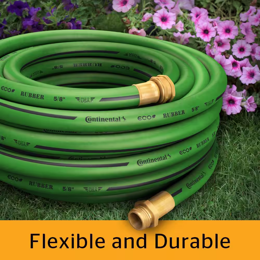 Continental ECO Rubber 5/8 in. x 50 ft. Garden Hose