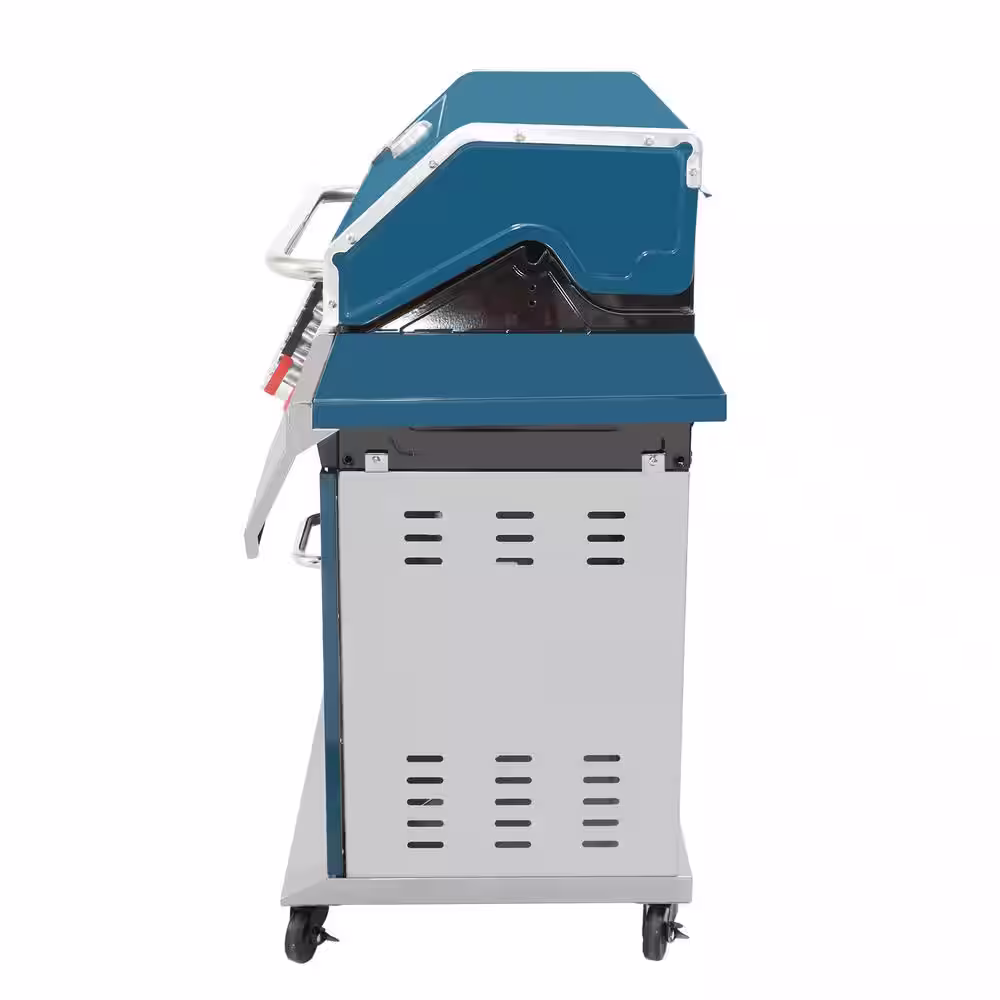 Royal Gourmet 6-Burner Propane Gas Grill in Blue with Sear Burner and Side Burner