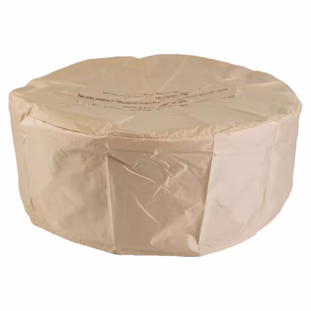 None 26 in. Carlisle MGO Propane Fire Pit Table with Glass Beads and Cover