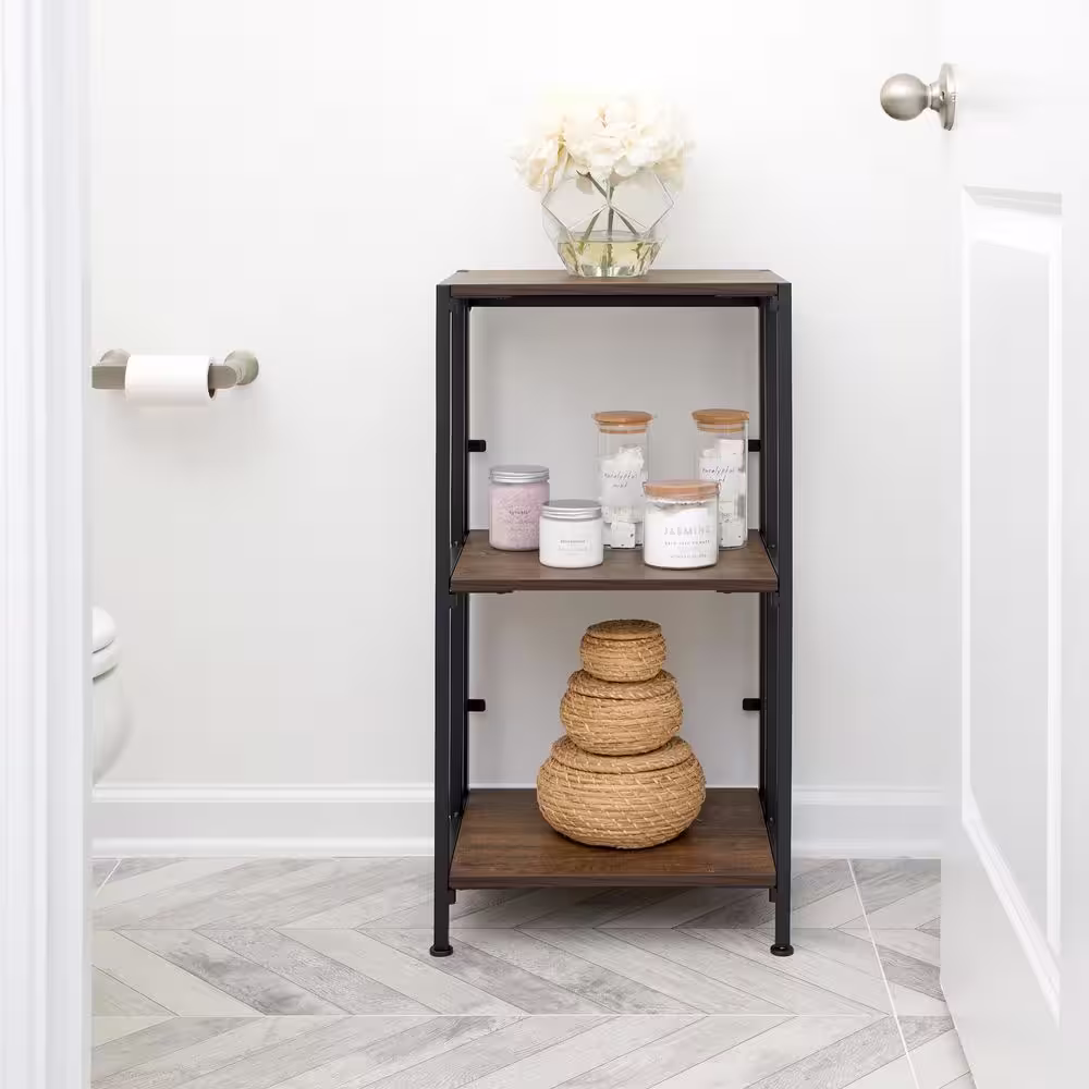 Flipshelf 3 Shelf Narrow Bookcase