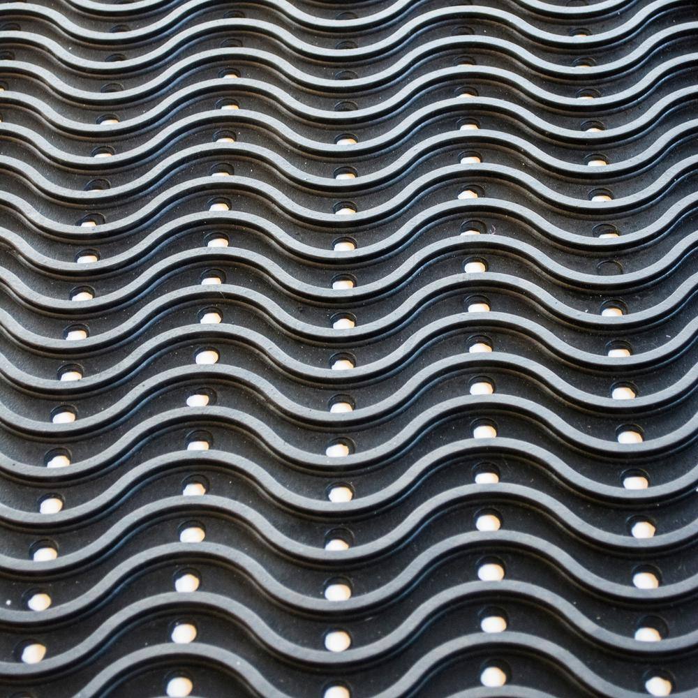 Buffalo Tools 36 in. x 60 in. Commercial Rubber Scraper Mat