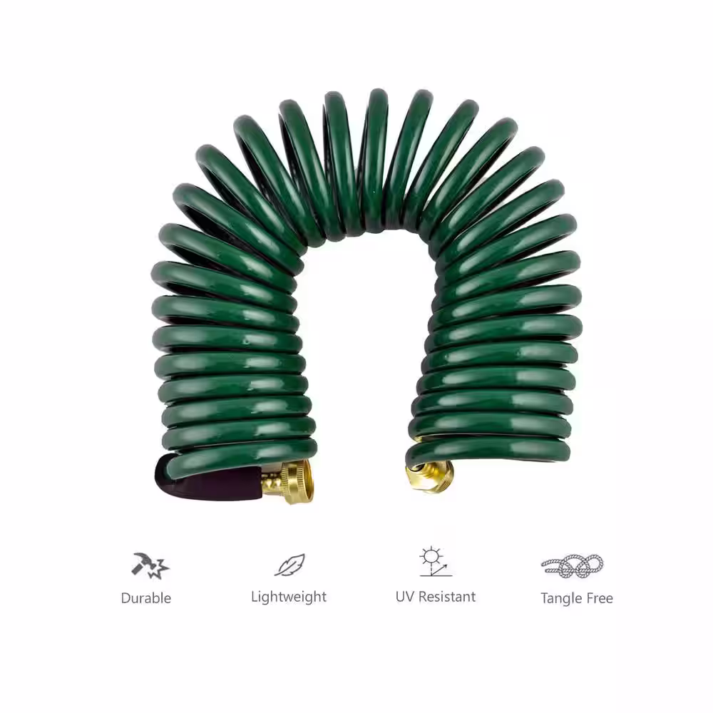 Instapark 3/4 in. x 25 ft. Heavy Duty Recoil Garden Hose