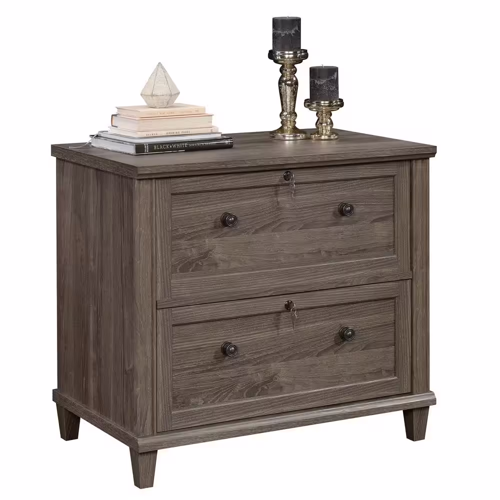 SAUDER Hammond Emery Oak Lateral File
