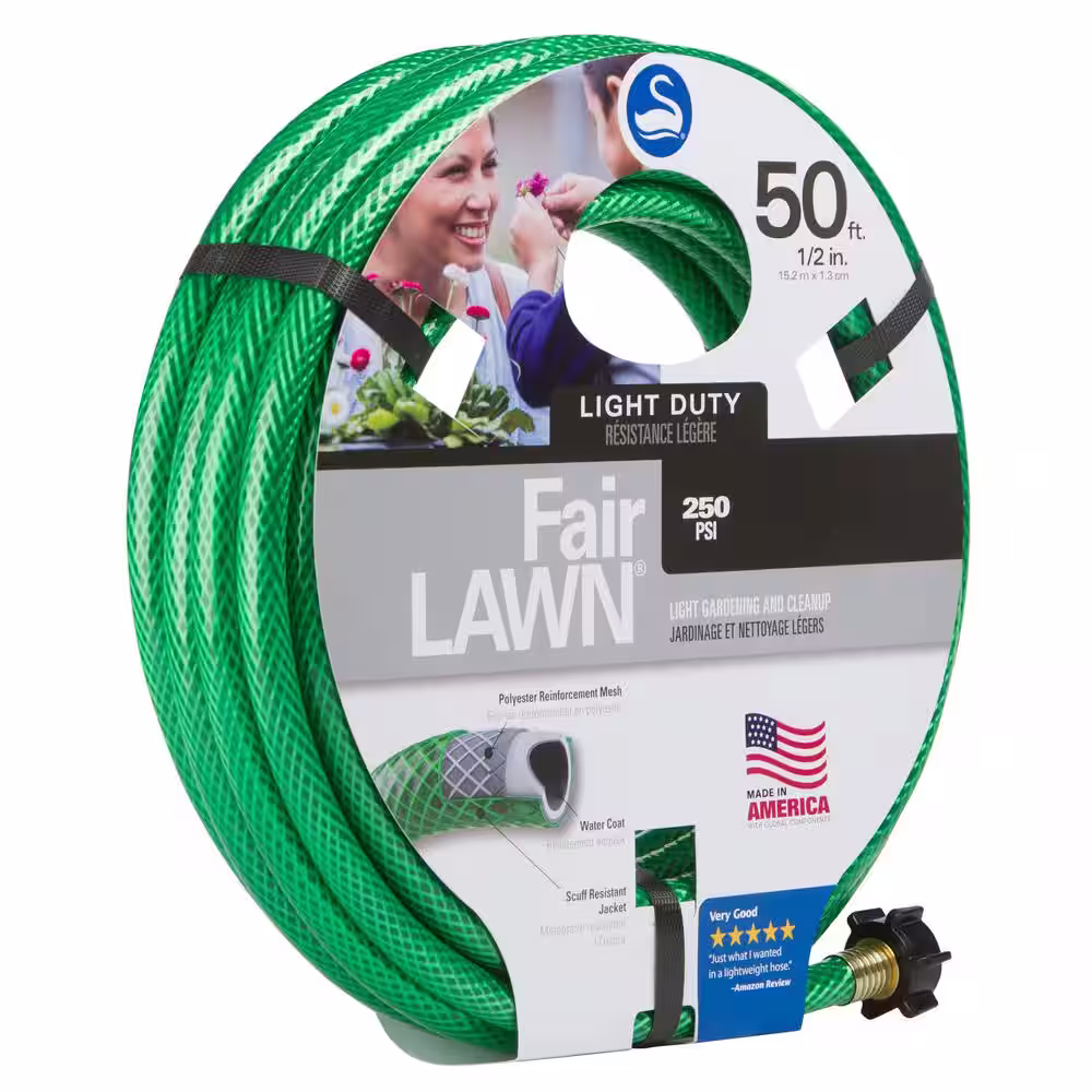 Swan FairLAWN 1/2 in. x 25 ft. Light-Duty Hose