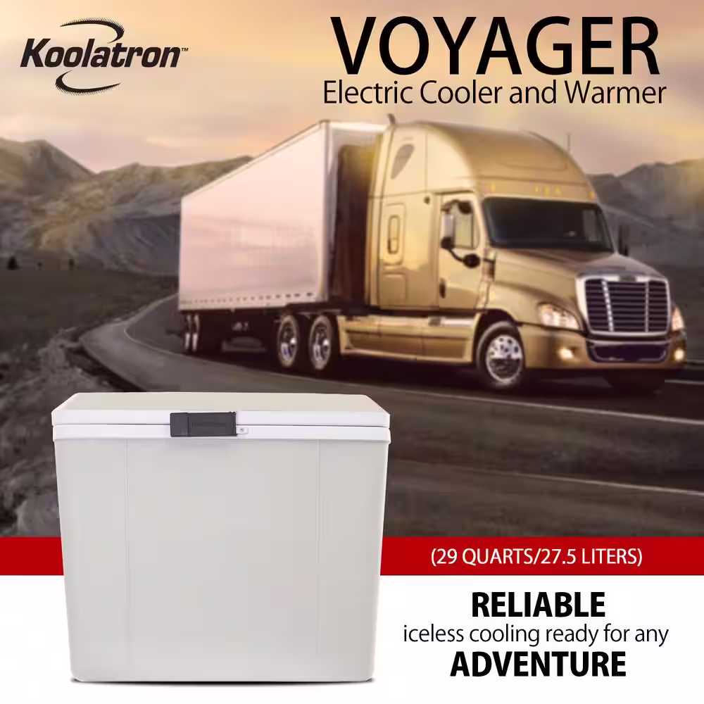 Koolatron 29 Qt (27.5 L) Thermoelectric Voyager Cooler