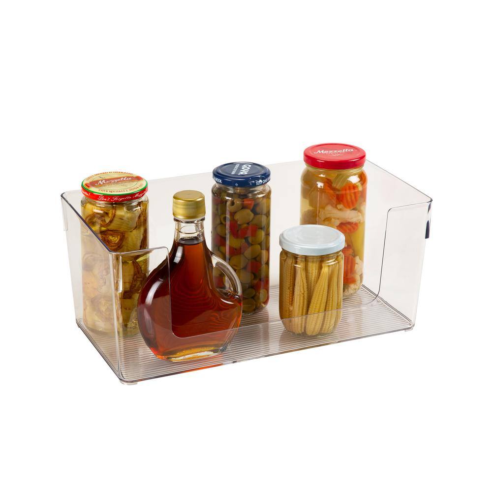 SIMPLIFY Rectangular Open Front Organizer in Clear